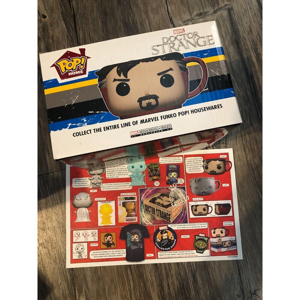 Funko Pop Home Marvel Doctor Strange Ceramic Mug NIB